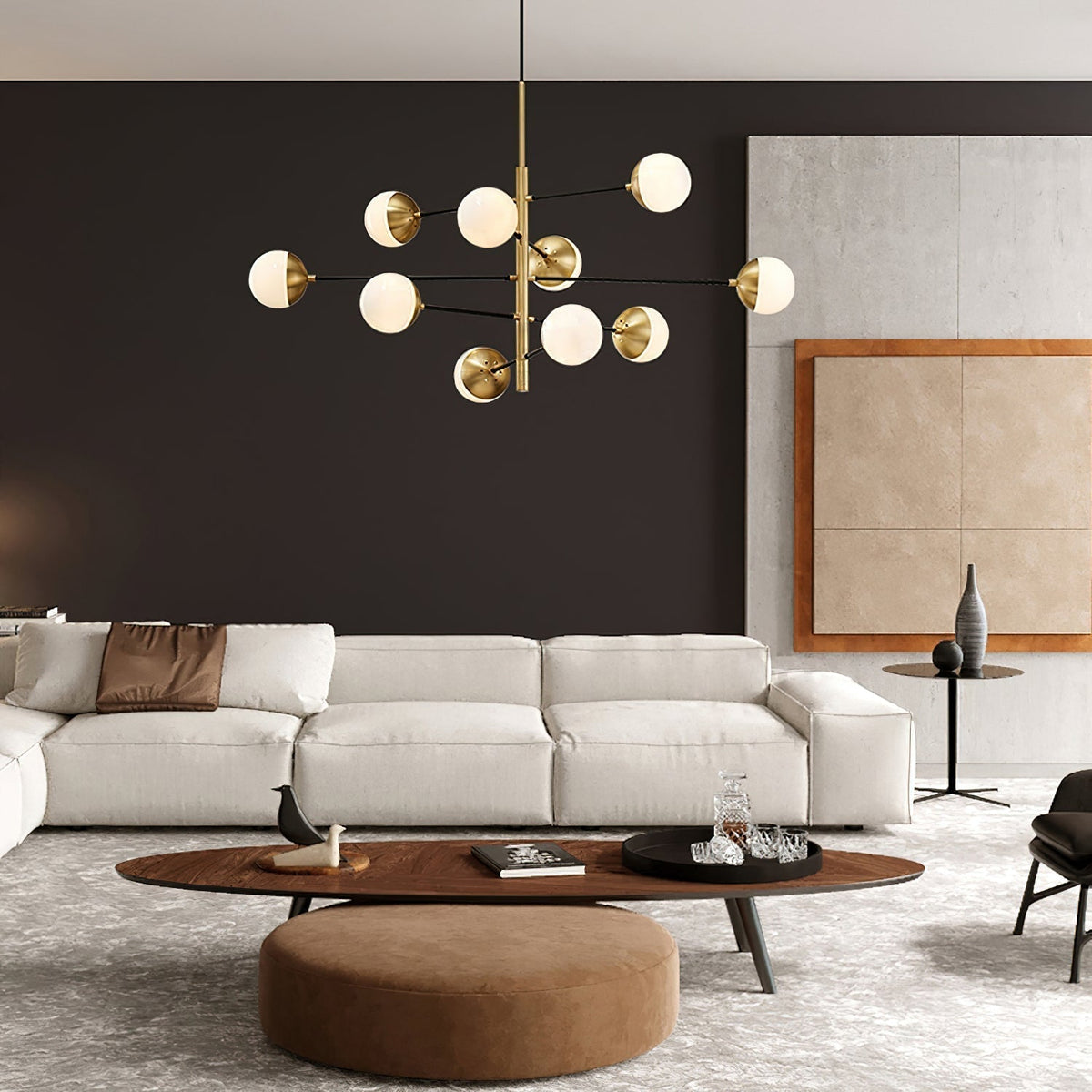 Celisissa Glass Chandelier