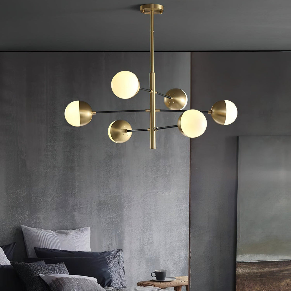 Celisissa Glass Chandelier