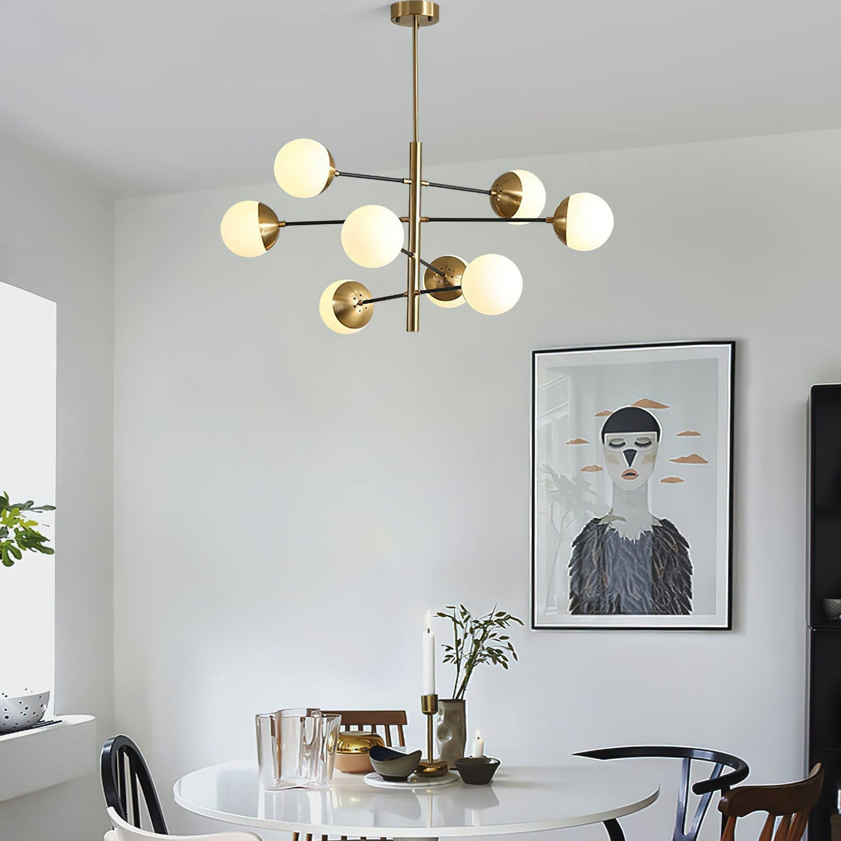 Celisissa Glass Chandelier