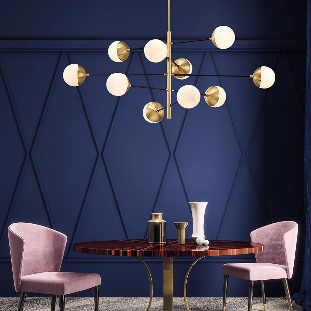 Celisissa Glass Chandelier