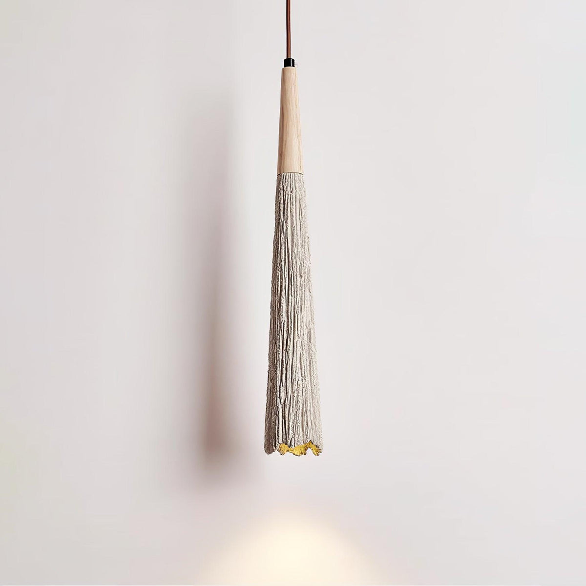 Lirixon Pendant Lamp Concrete Pleated