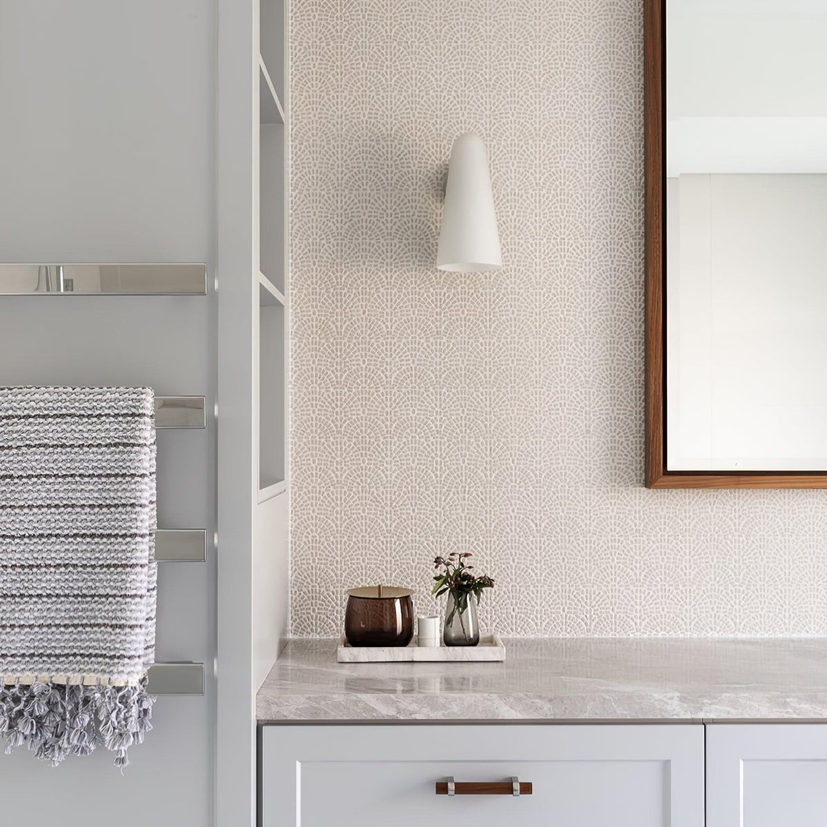 Yoke Glass Wall Lamp