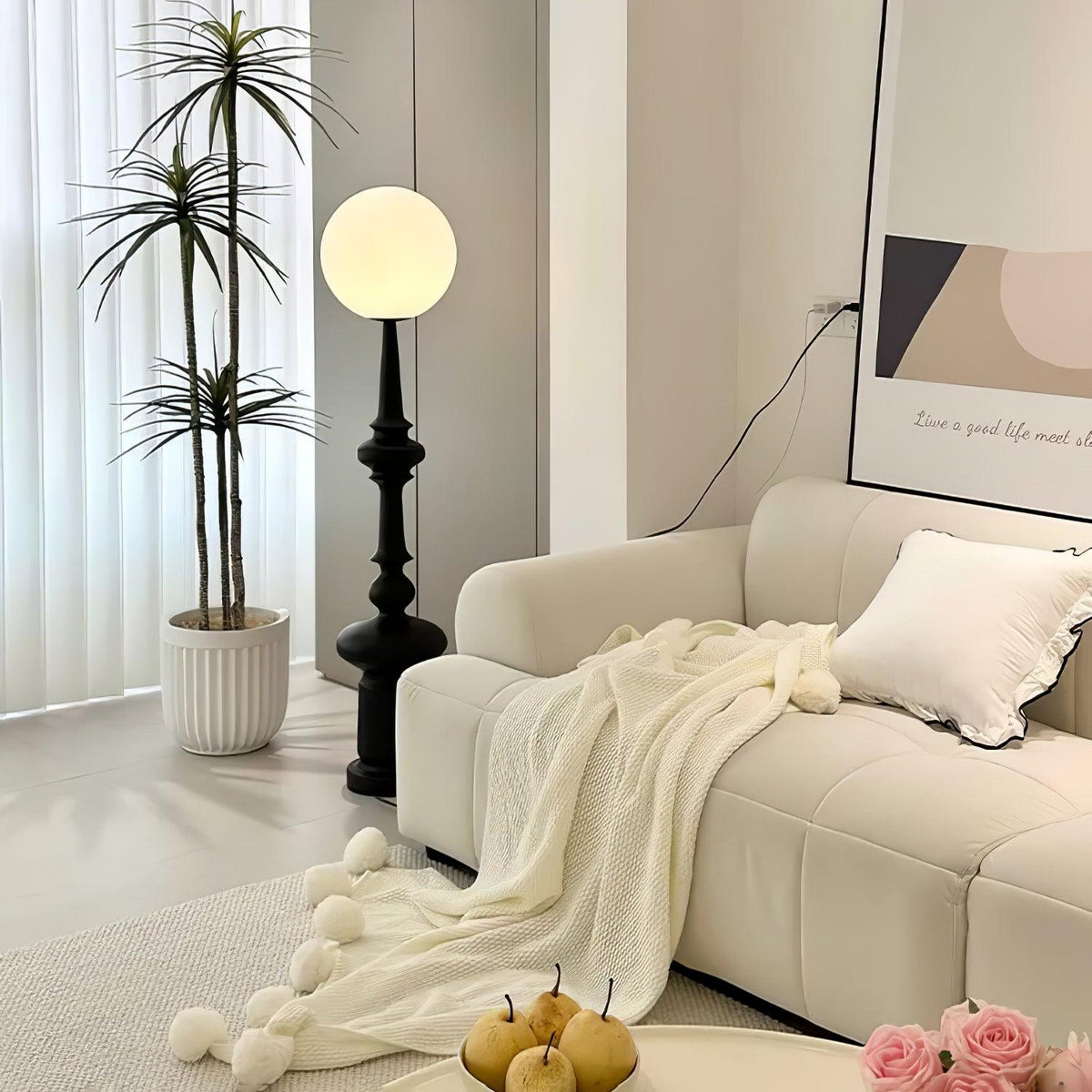 Riroxen Floor Lamp Roman Column