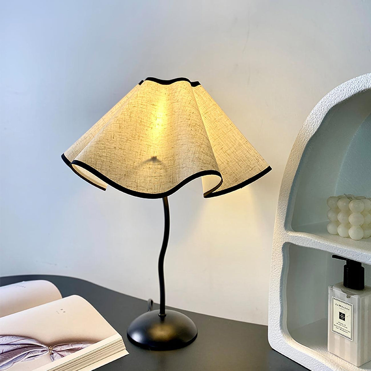 Luminova Fabric Artistic Table Lamp