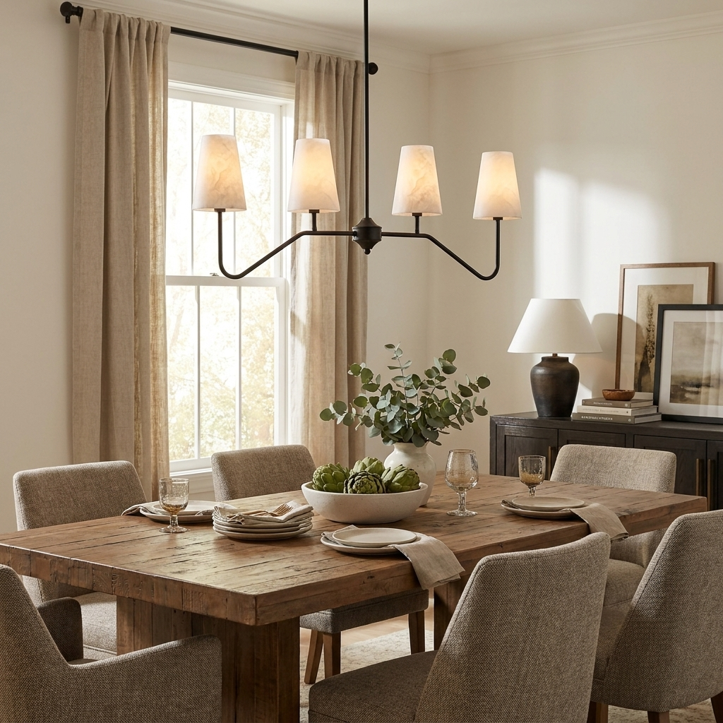 Mavermere Alabaster Chandelier