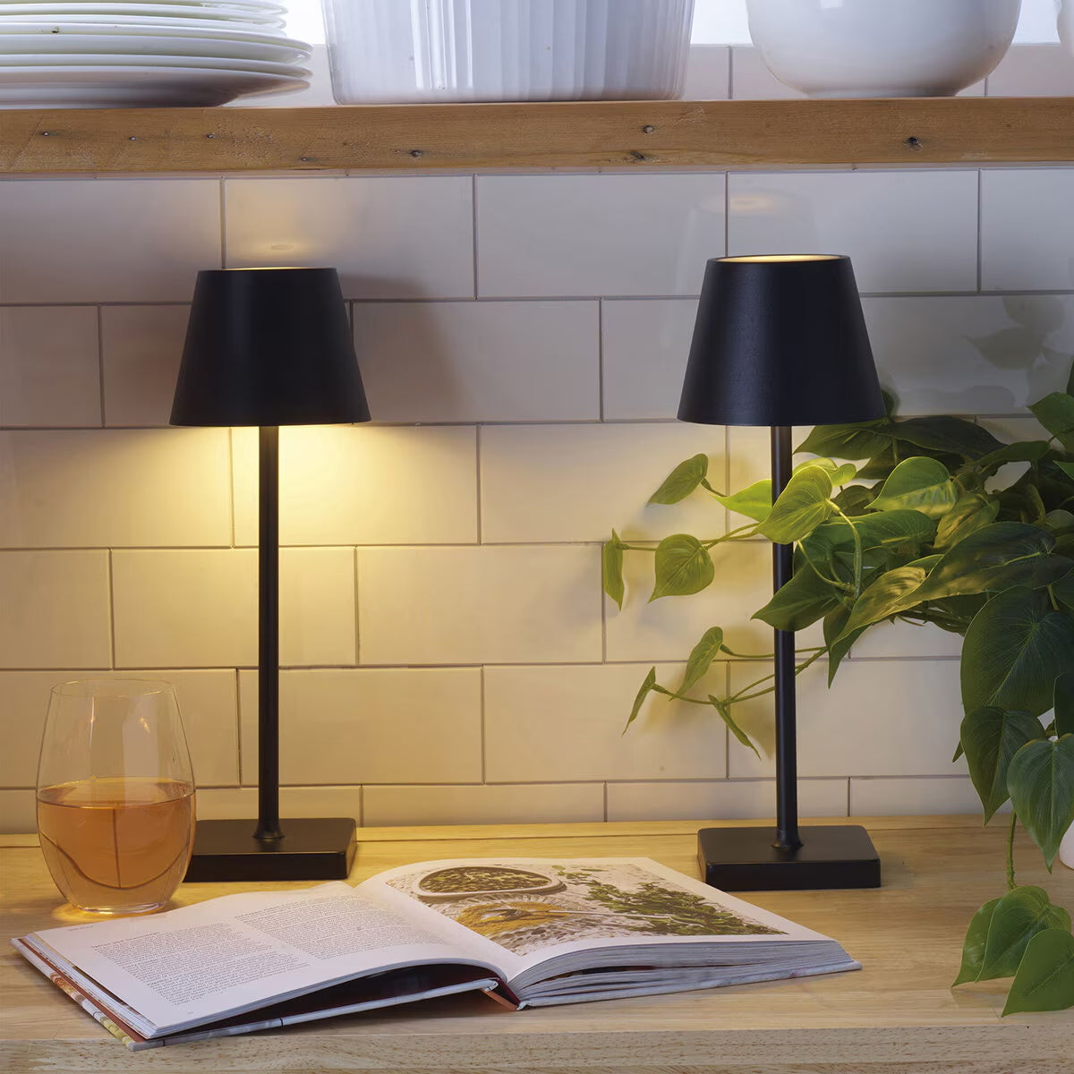 Foxmere Slim Cordless Table Lamp