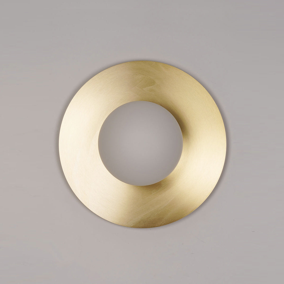 Haze Round Glass Wall Lamp