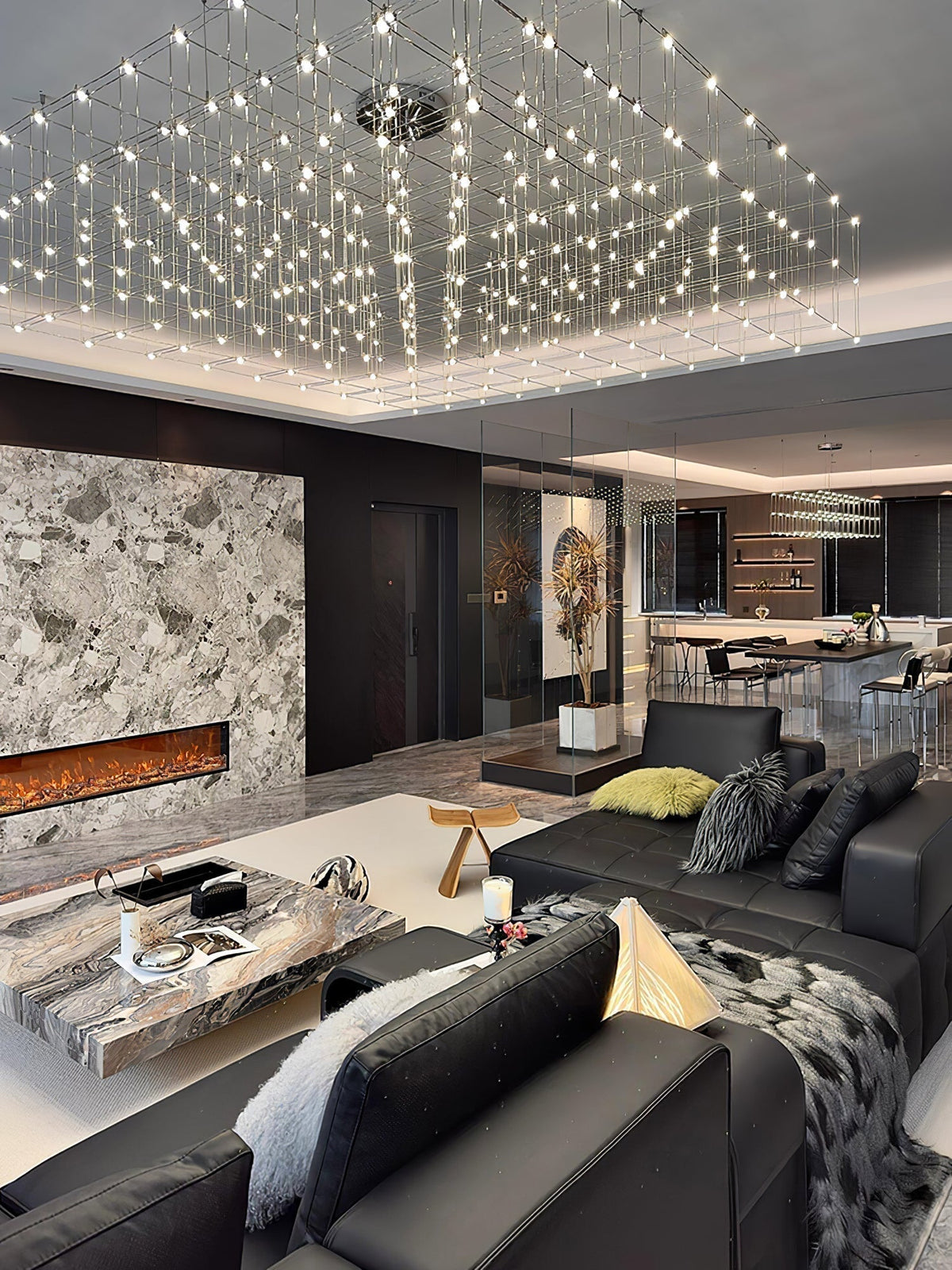Avtalan Postmodern Luxury Cube Pendant Light