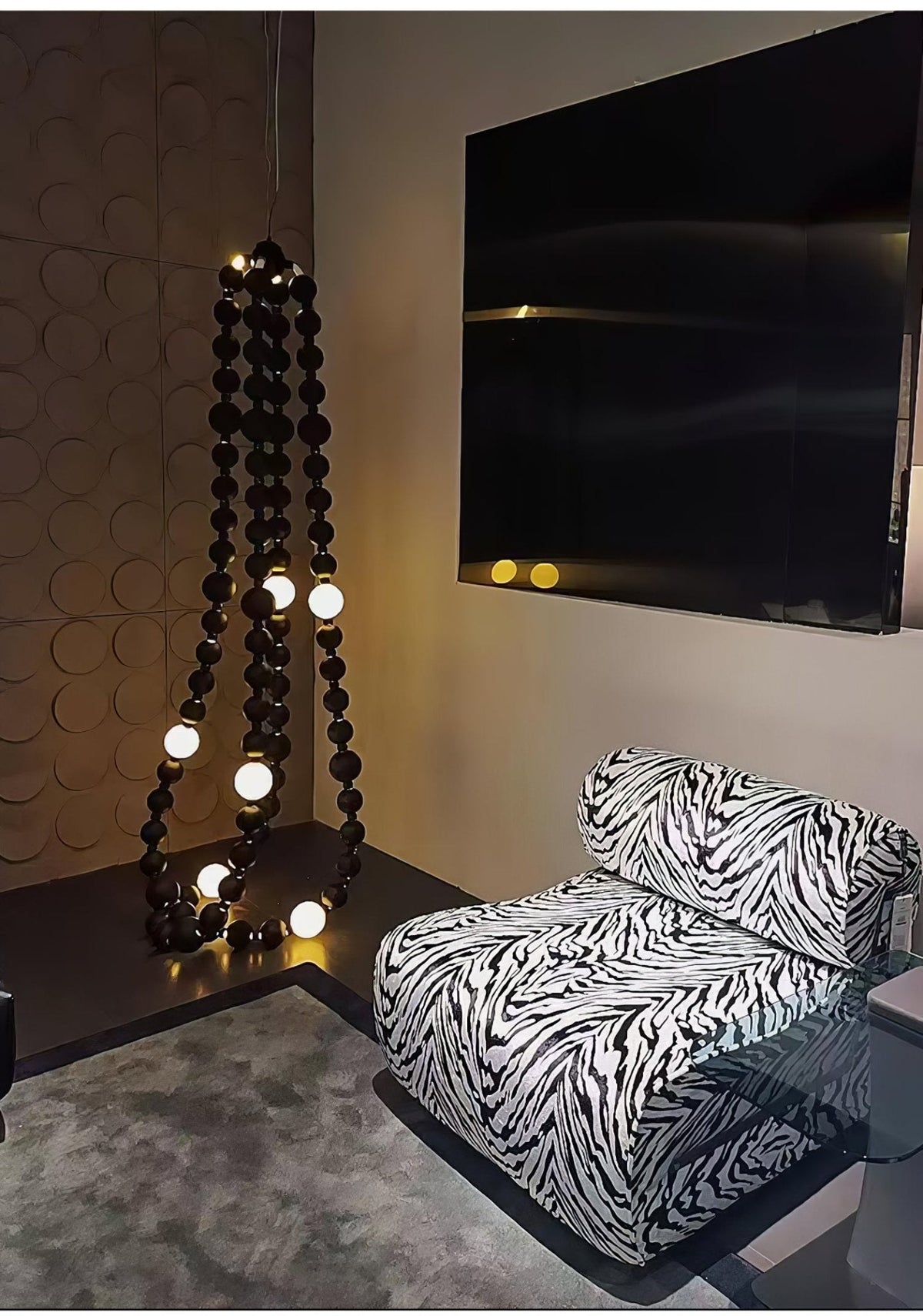 Nysolisra Modern Glass Chandelier