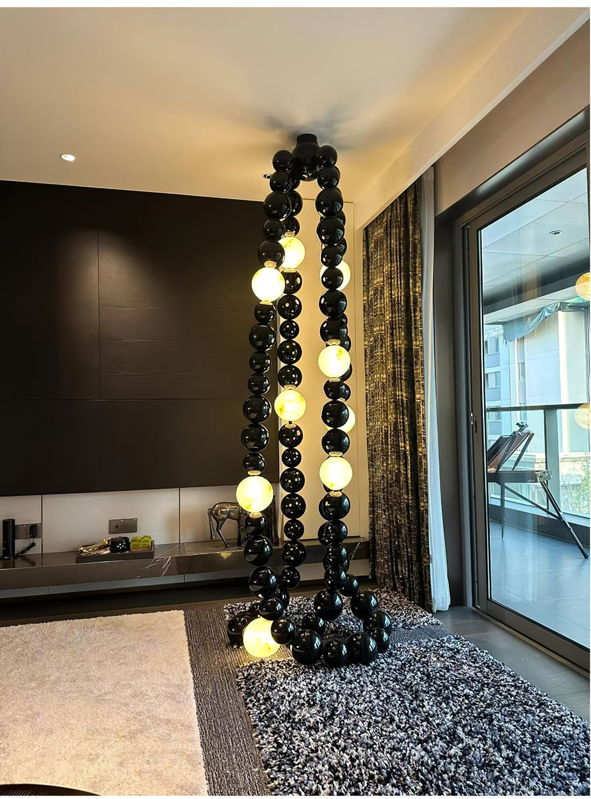 Nysolisra Modern Glass Chandelier