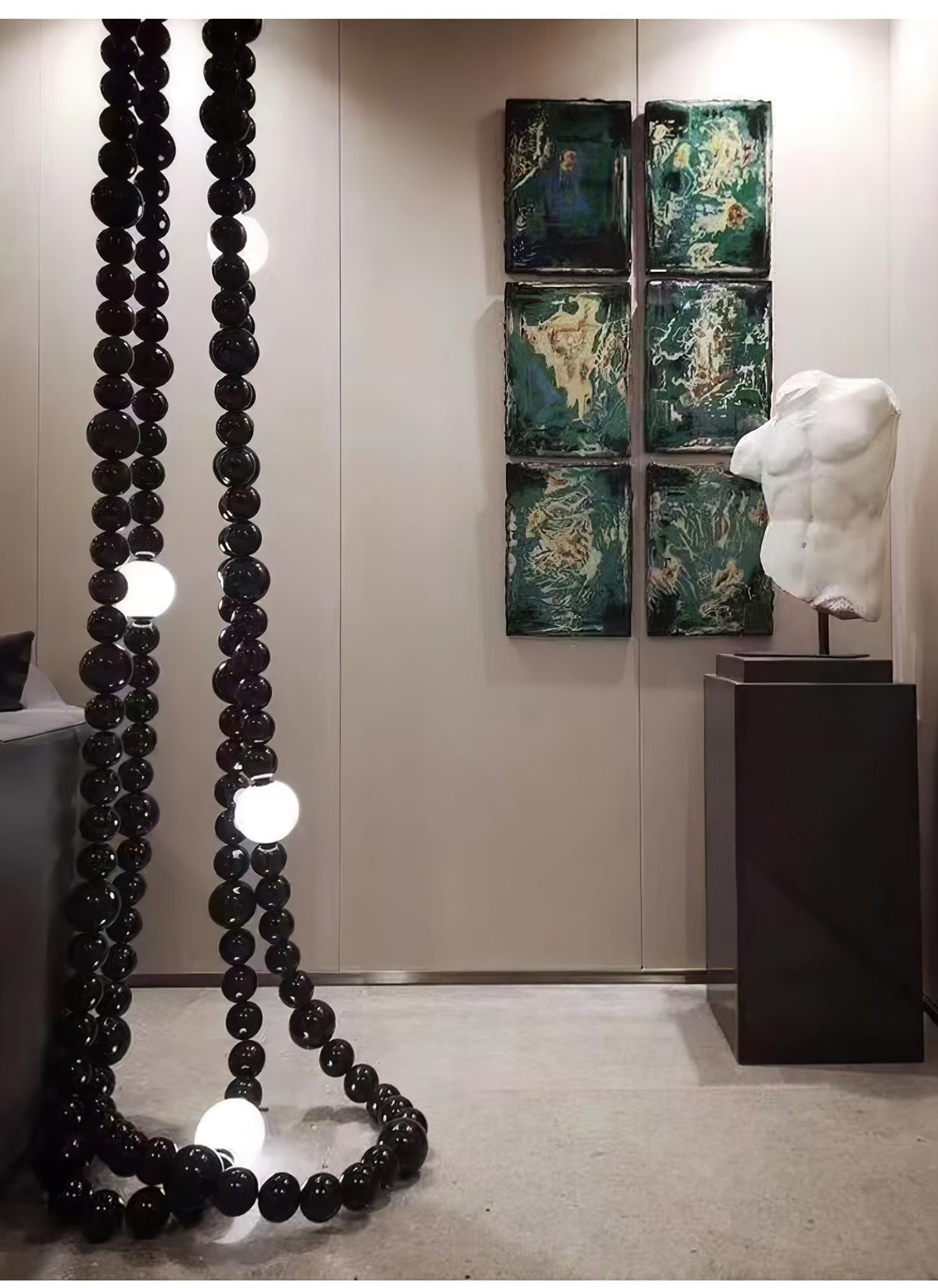 Nysolisra Modern Glass Chandelier