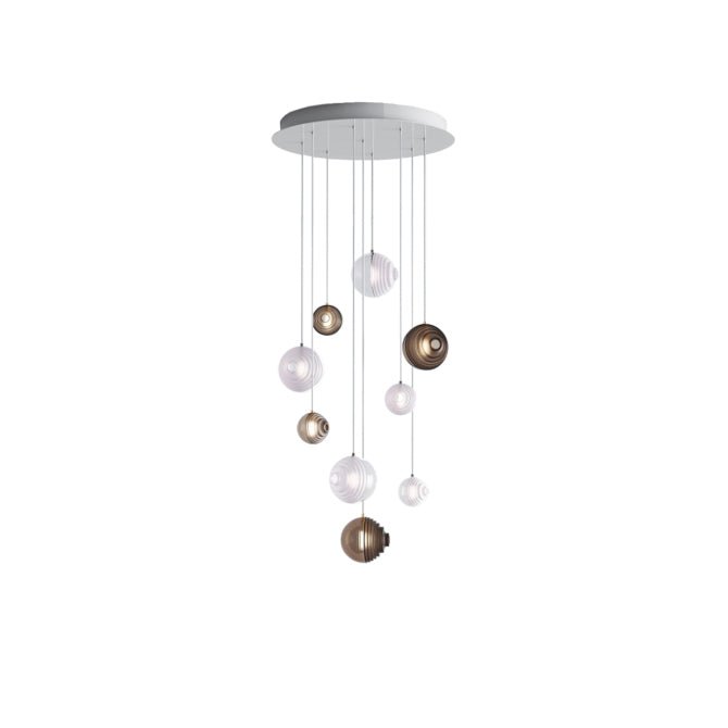 Celestial Orbit  Cascade Chandelier