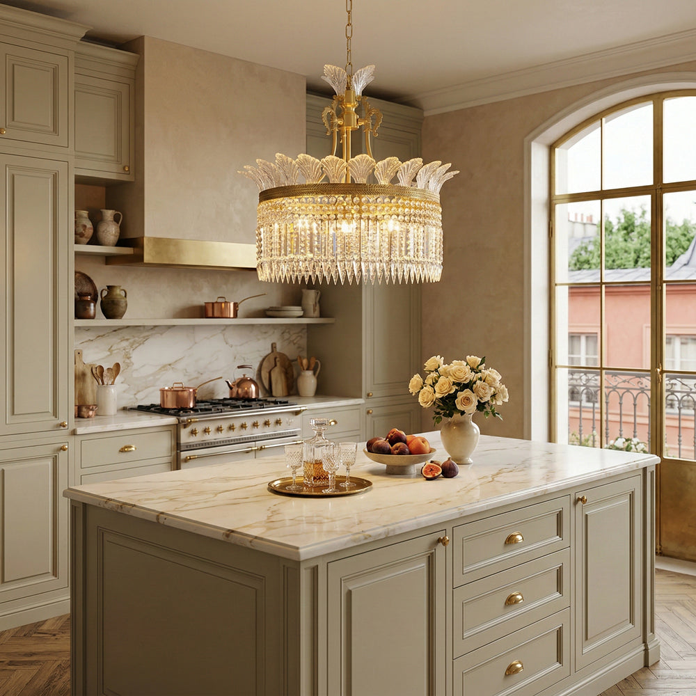 Dova Brass Chandelier