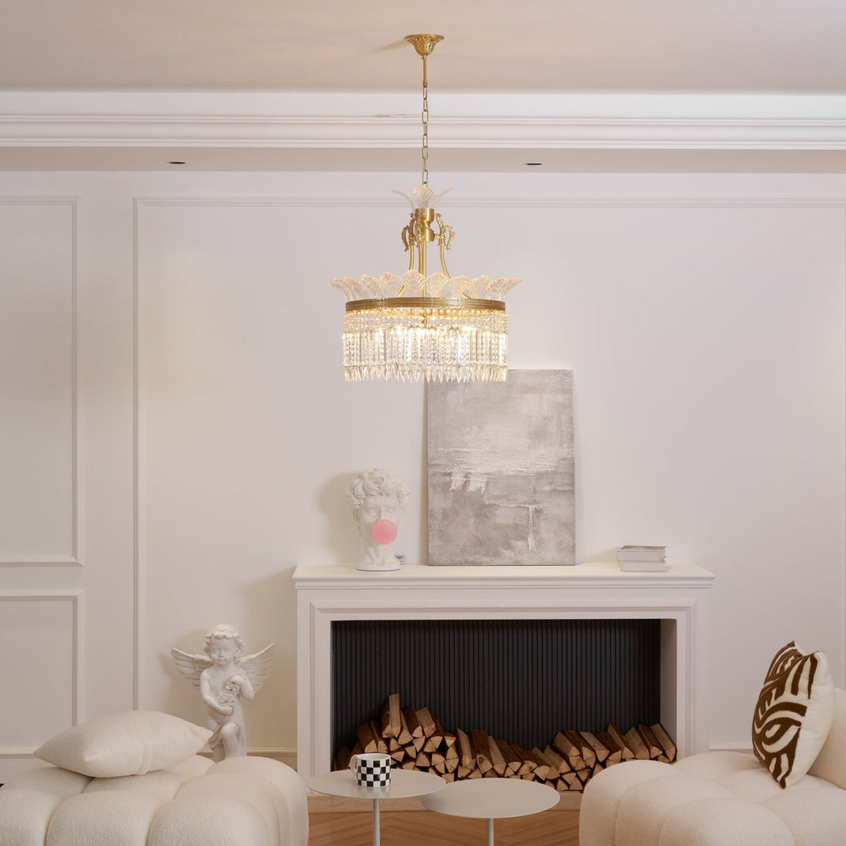 Amina French Empire Luxury Chandelier Farmhouse