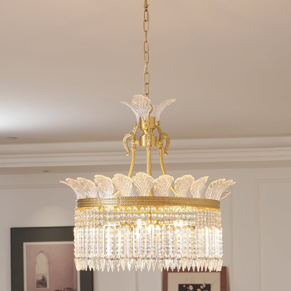 Amina French Empire Luxury Chandelier Farmhouse
