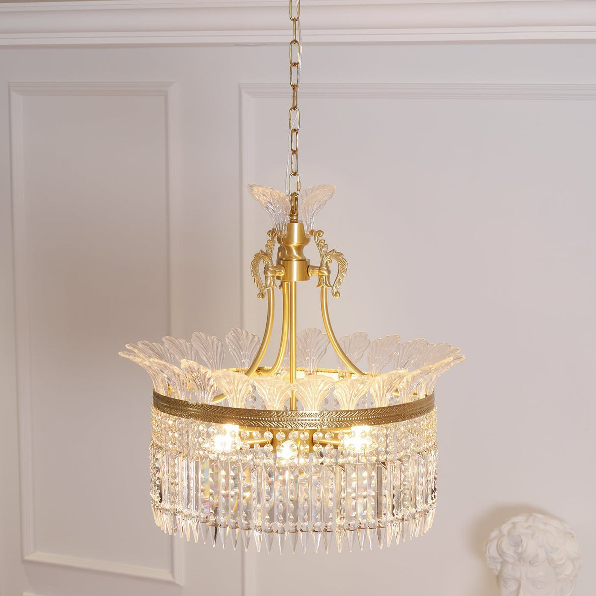 Amina French Empire Luxury Chandelier Farmhouse