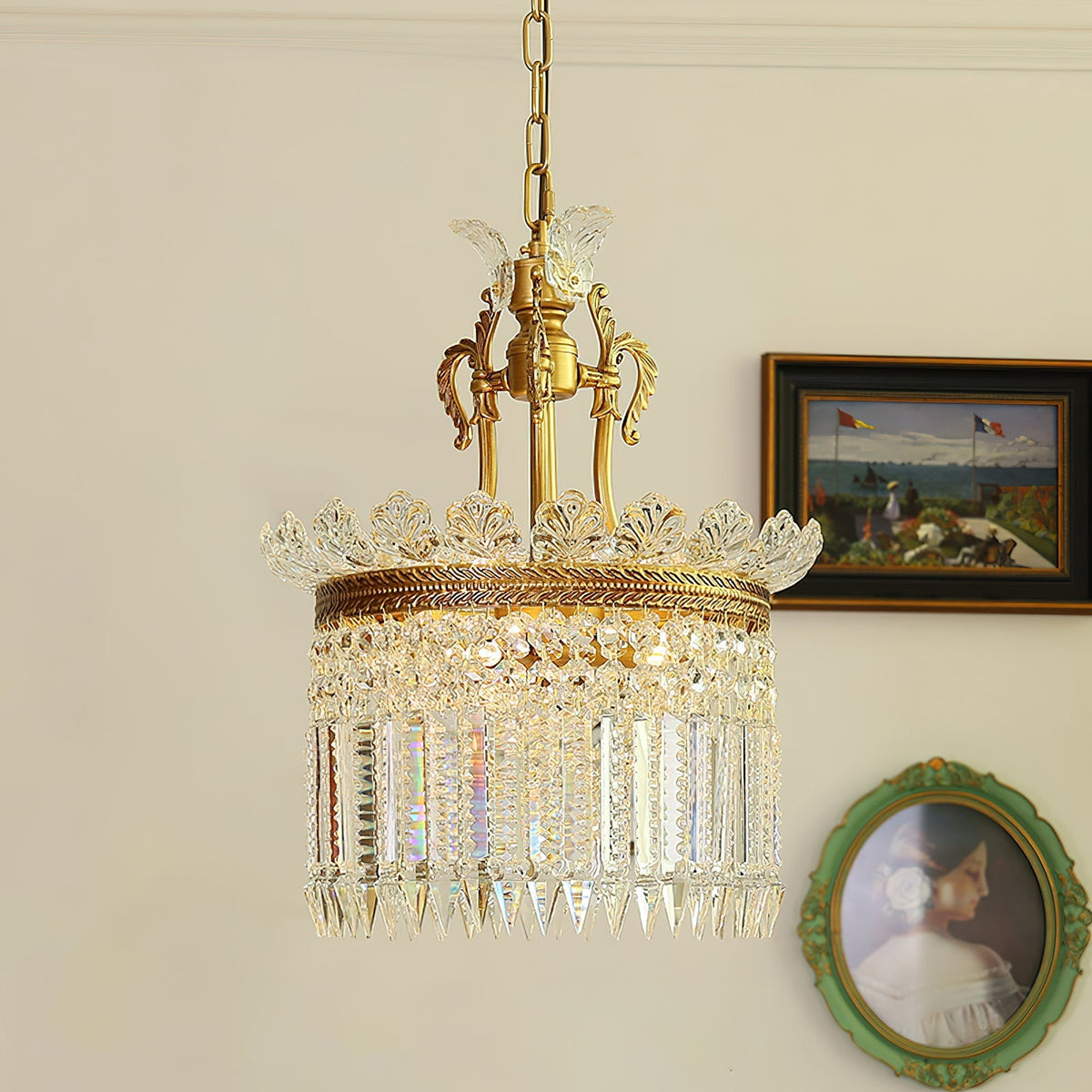 Dova Brass Chandelier