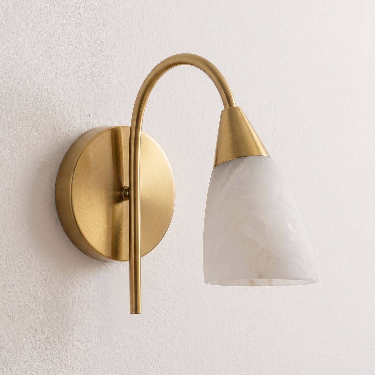 Tormleigh Alabaster Wall Sconce