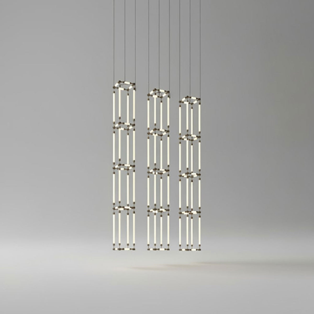 CrystalGrid Architectural Matrix Customize Chandelier