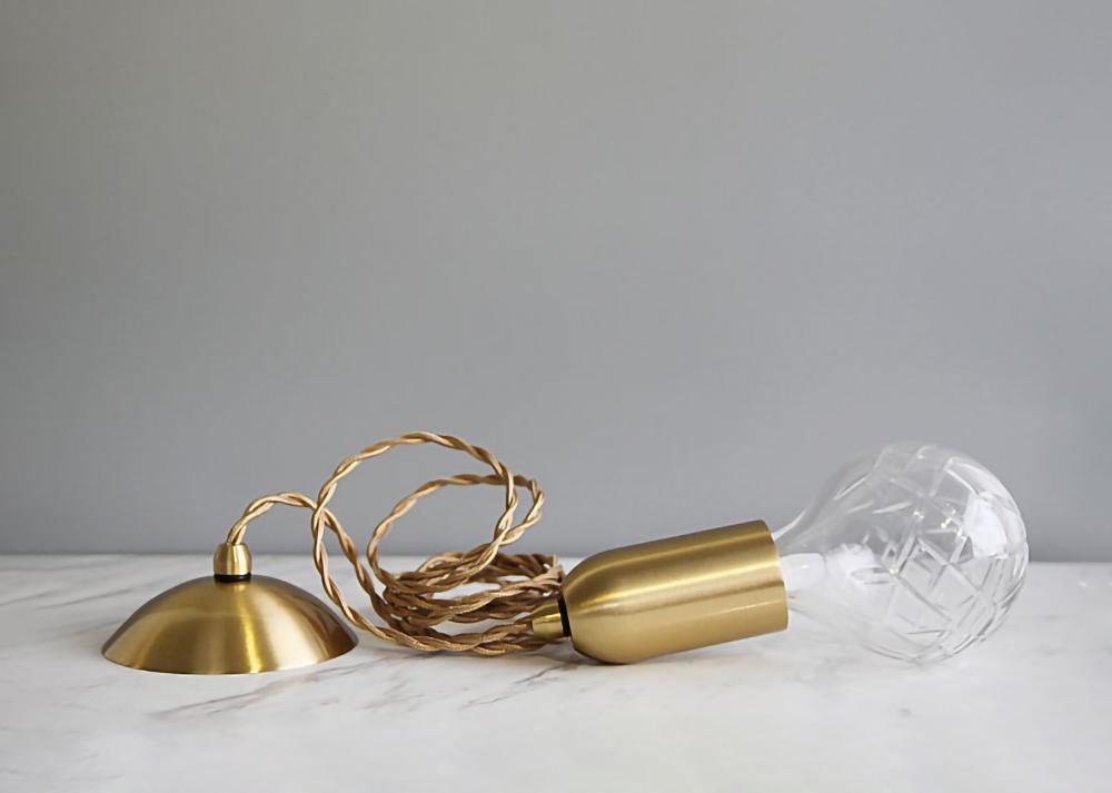 Selanielle Crystal Bulb Pendant Lamp