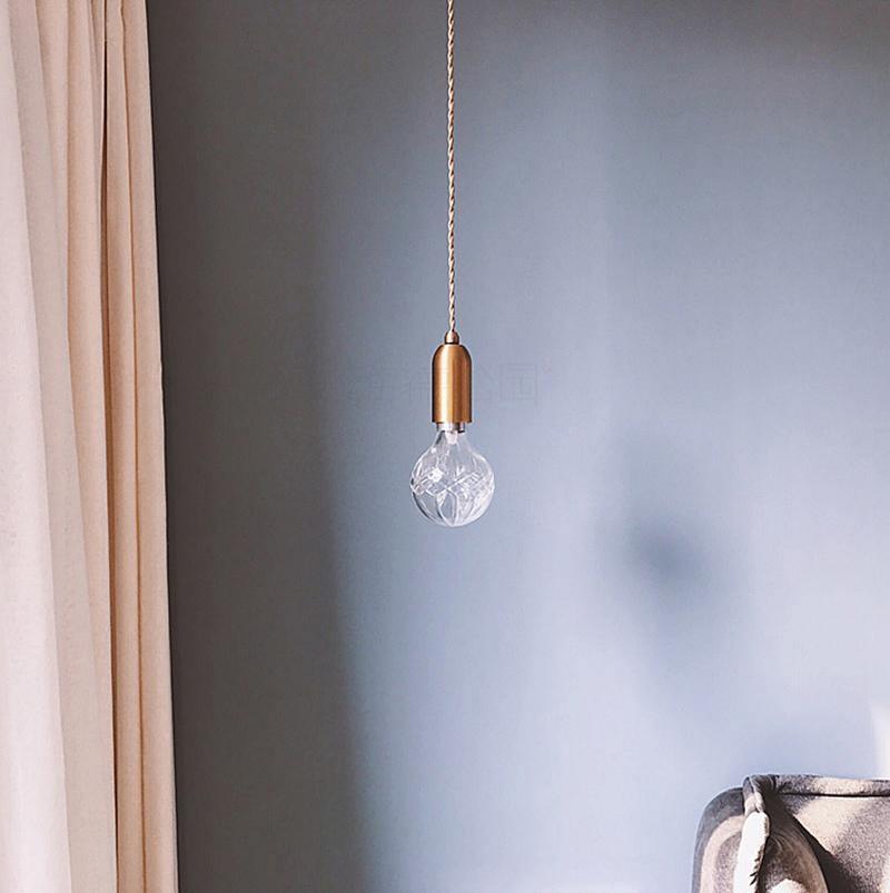 Selanielle Crystal Bulb Pendant Lamp