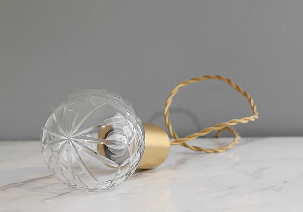 Selanielle Crystal Bulb Pendant Lamp