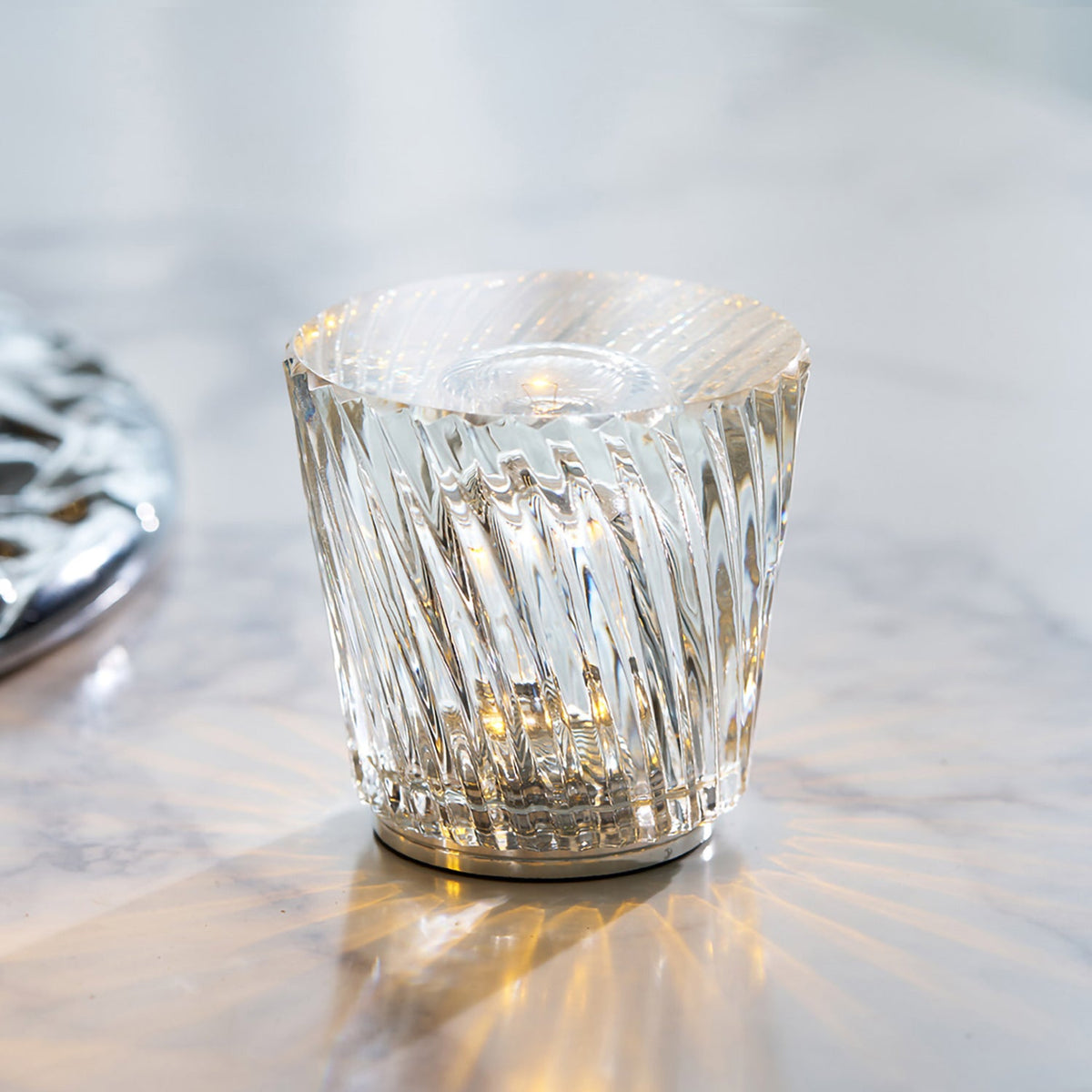 Goldwick Crystal Cordless Table Lamp