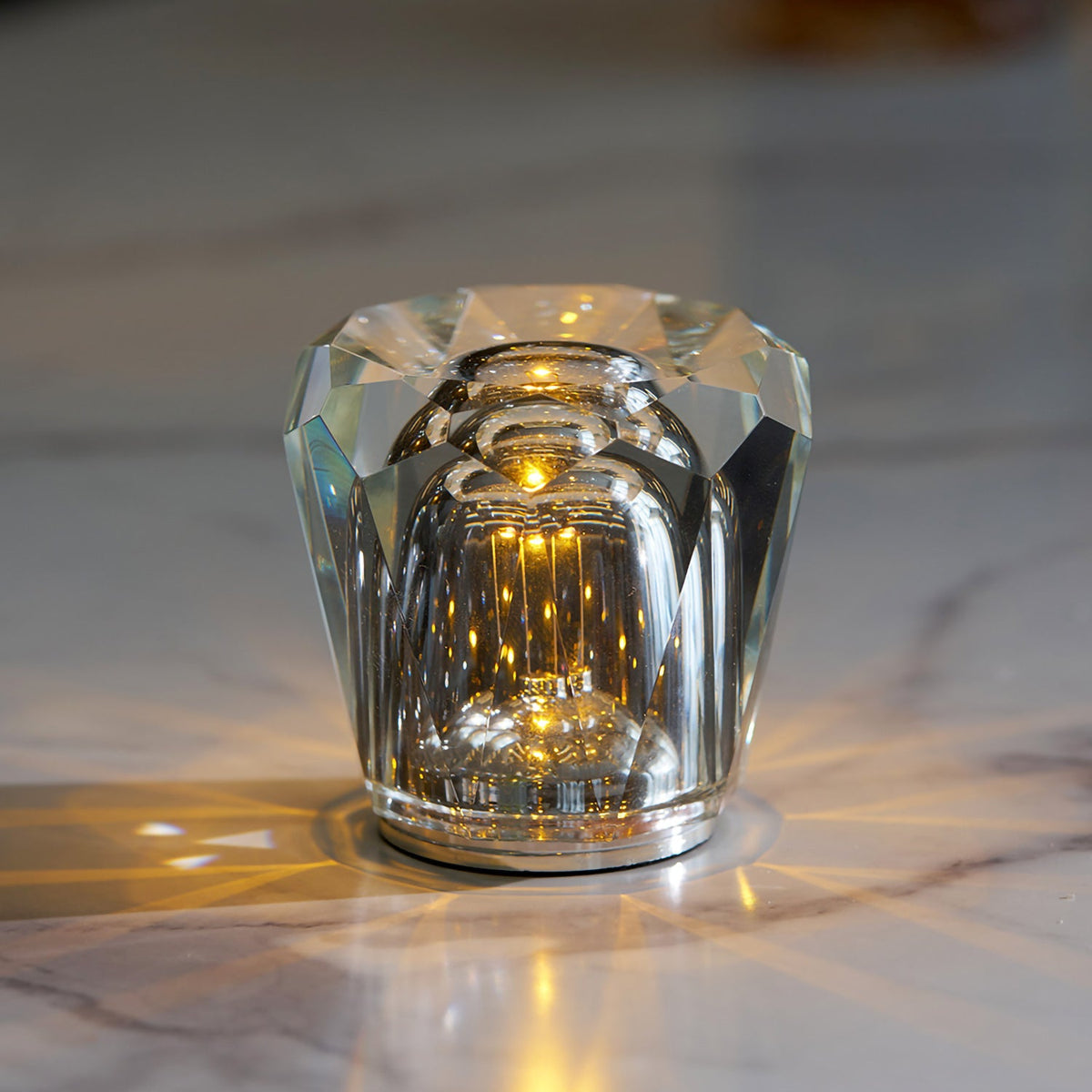 Goldwick Crystal Cordless Table Lamp