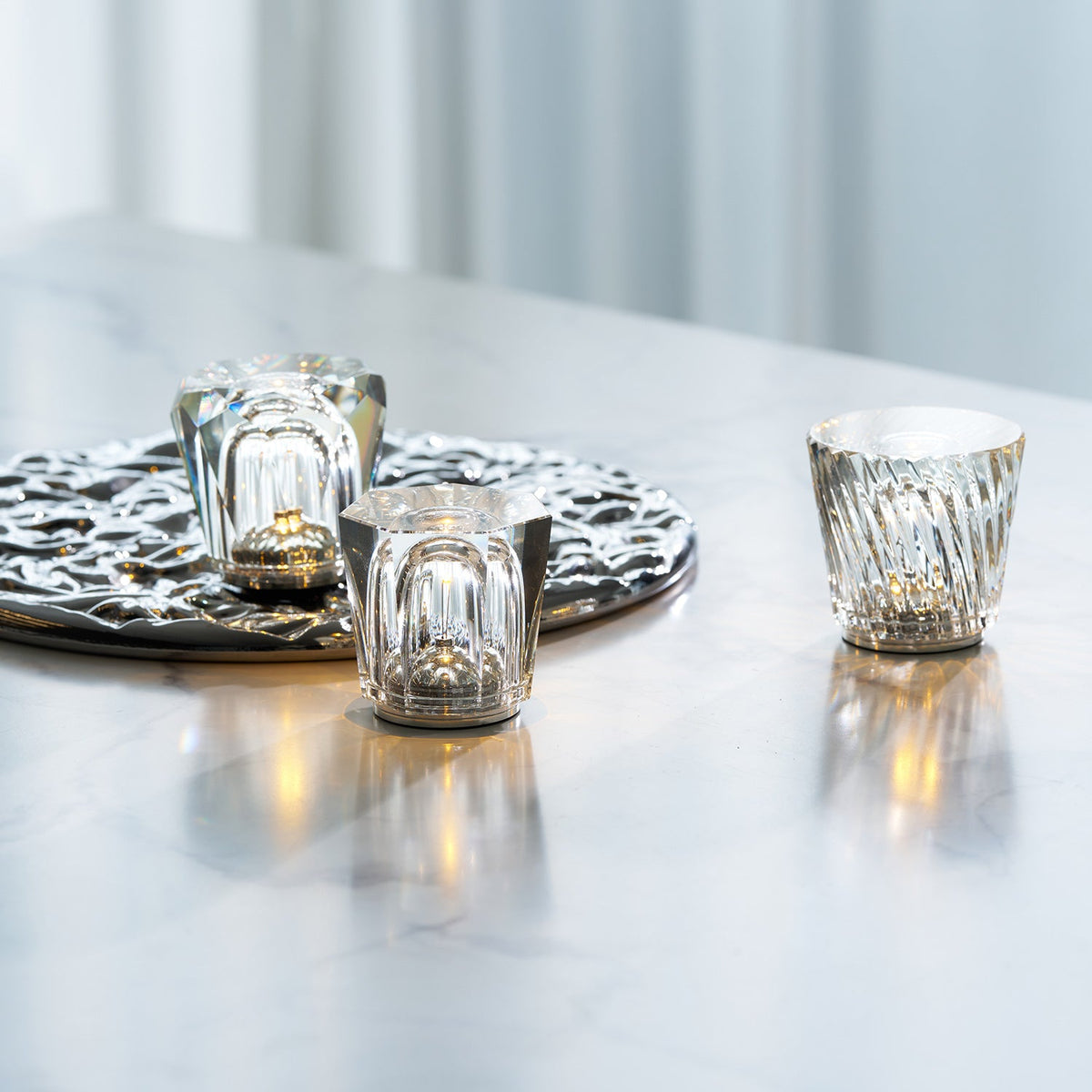 Goldwick Crystal Cordless Table Lamp