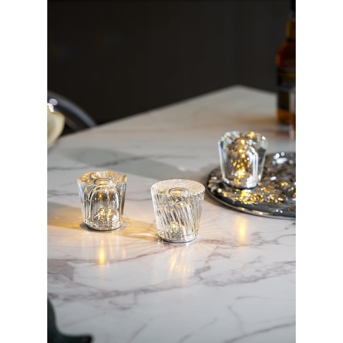Goldwick Crystal Cordless Table Lamp