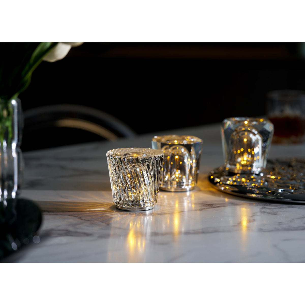 Goldwick Crystal Cordless Table Lamp