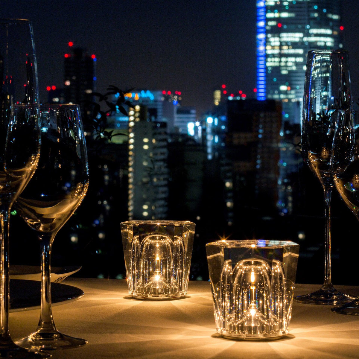 Goldwick Crystal Cordless Table Lamp