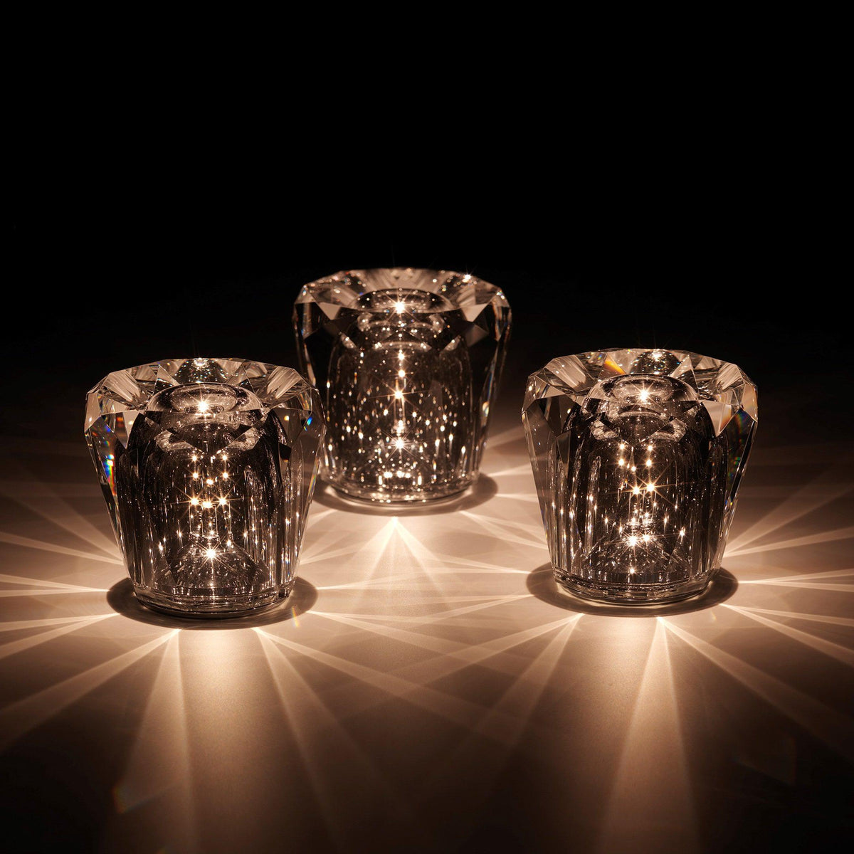 Goldwick Crystal Cordless Table Lamp