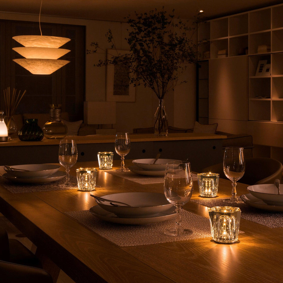 Goldwick Crystal Cordless Table Lamp