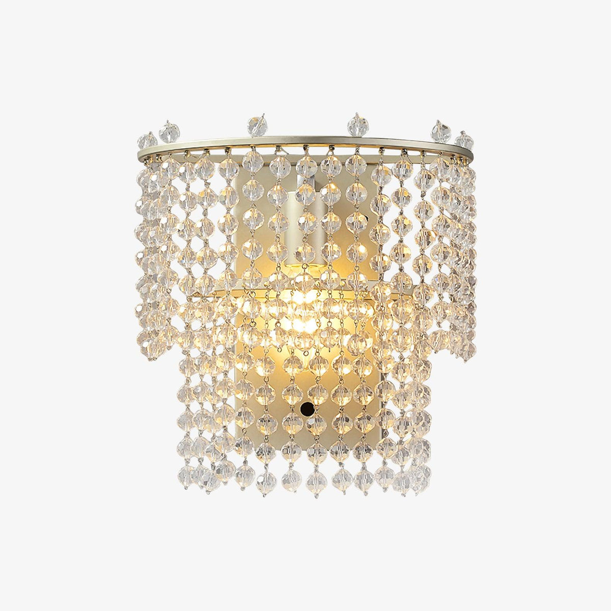 Cyranise Crystal Waterfall Wall Light