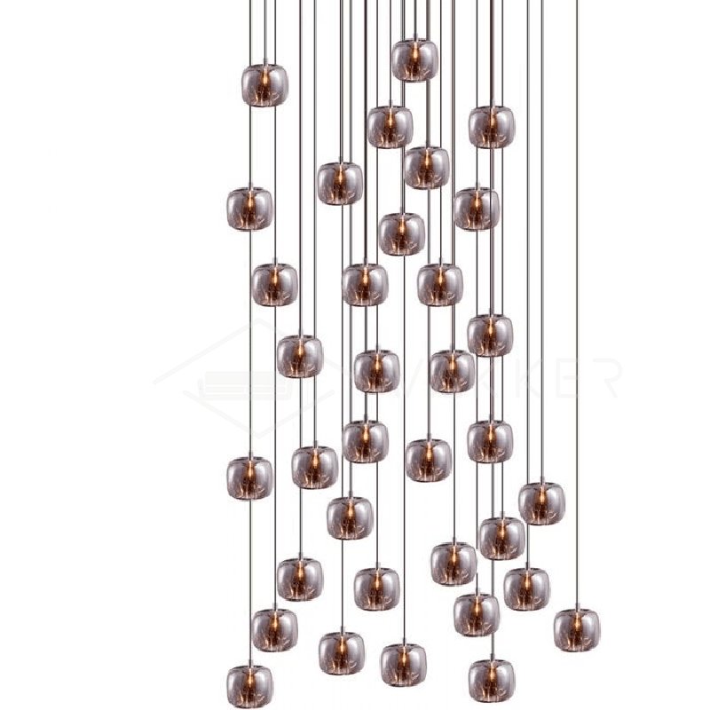 Glowcube Modern Crystal Chandelier