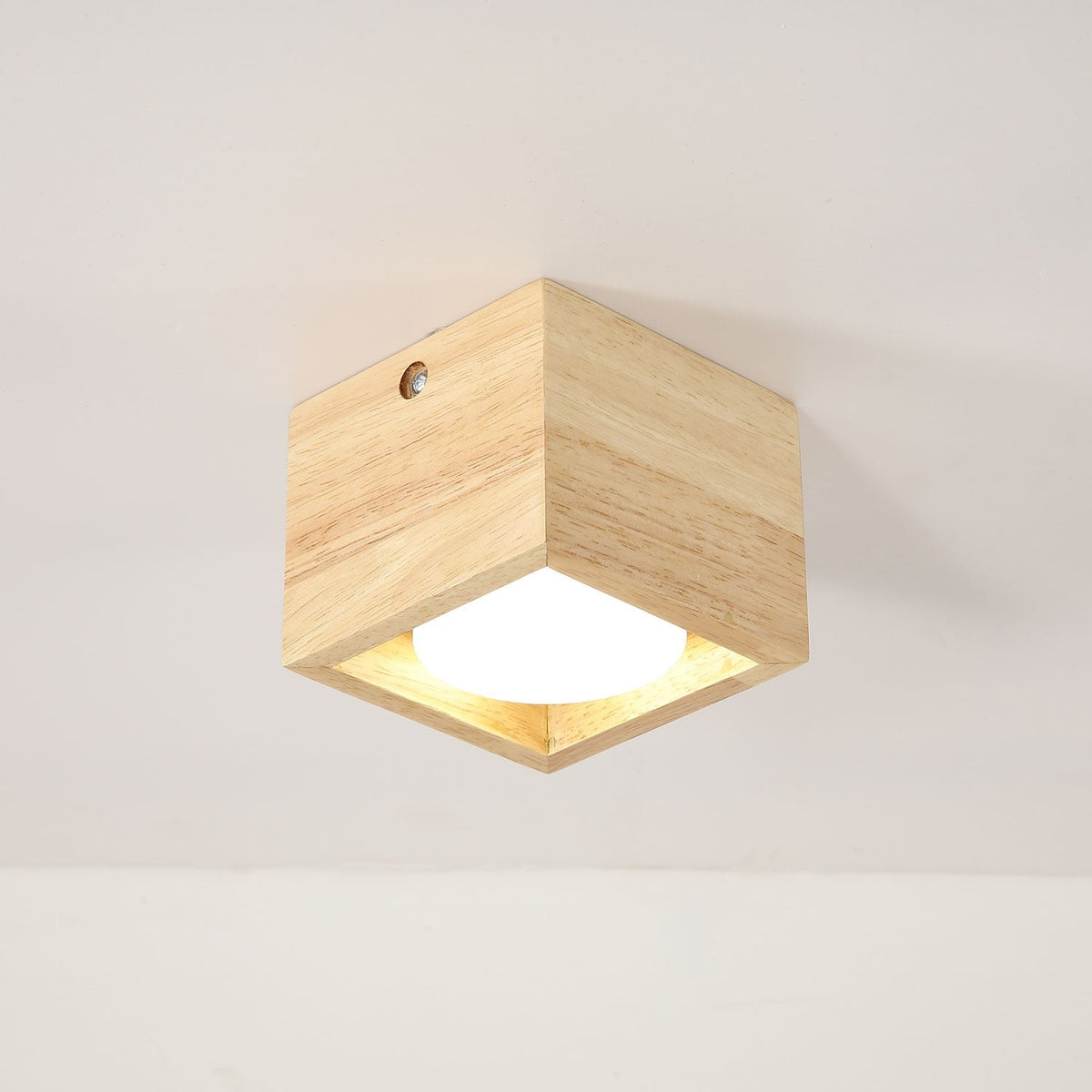 Eliza Minimalist Wood Ceiling Light