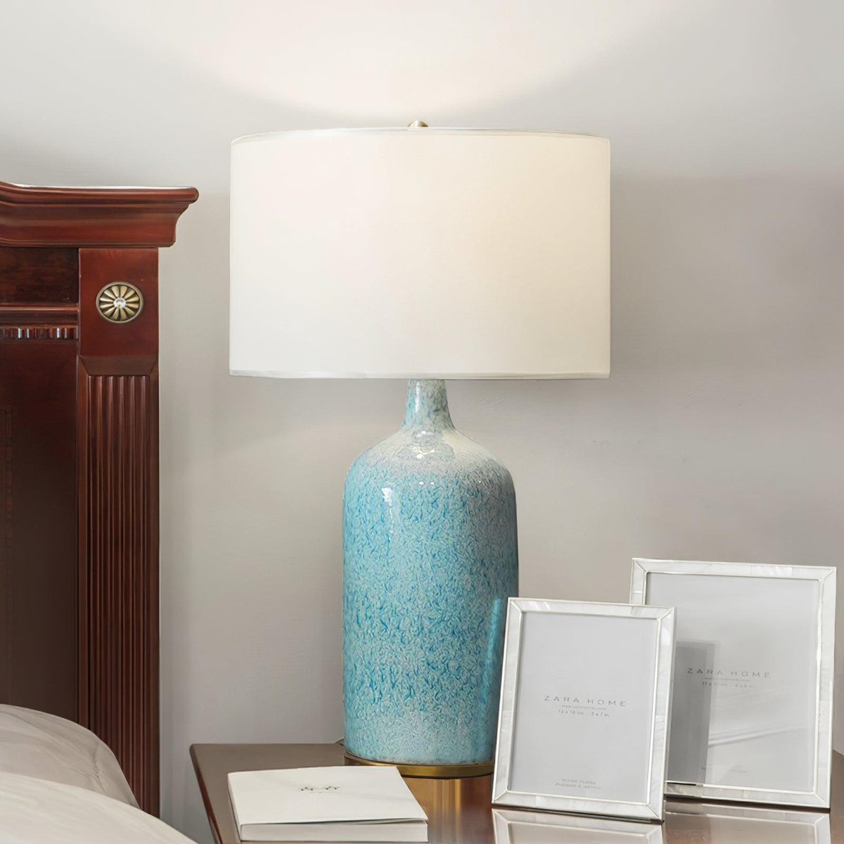 Vintare Fabric Ceramics Table Lamp