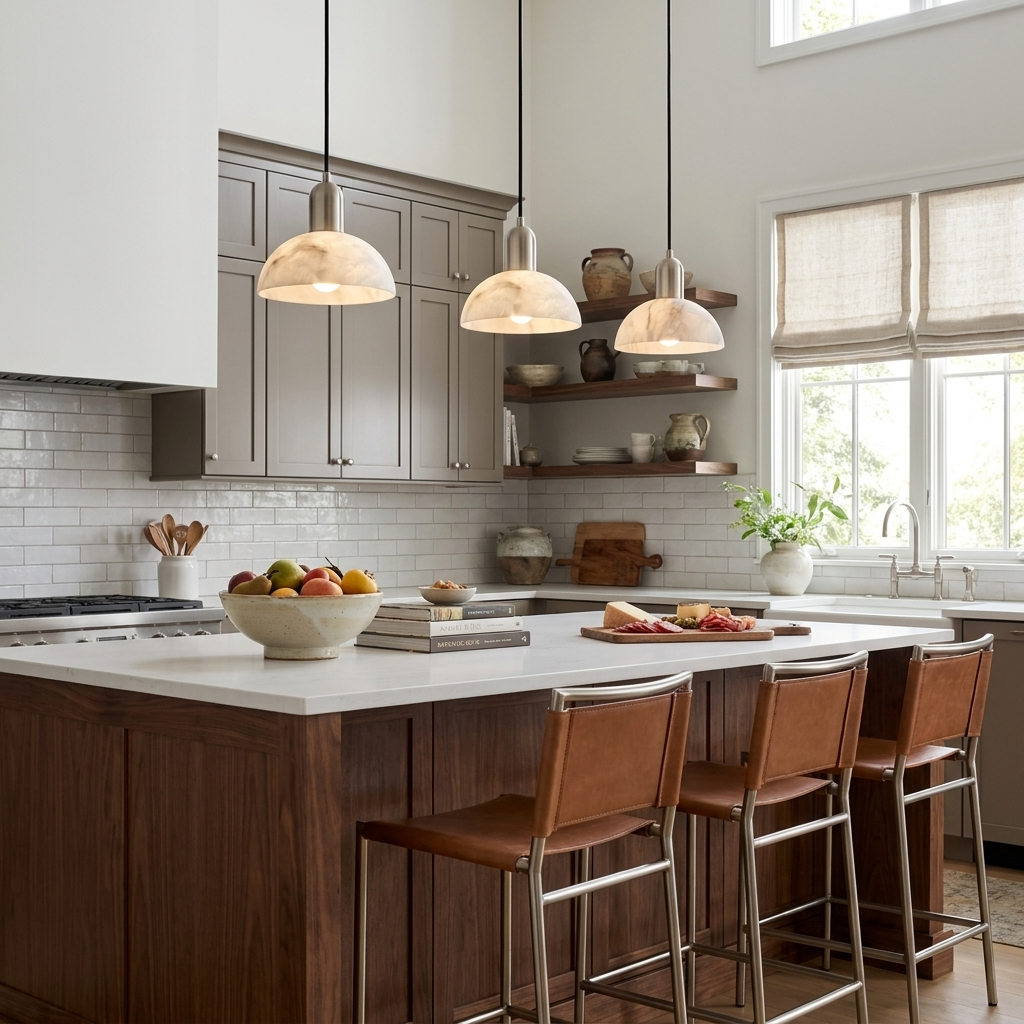 Keldenford Alabaster Pendant Lamp