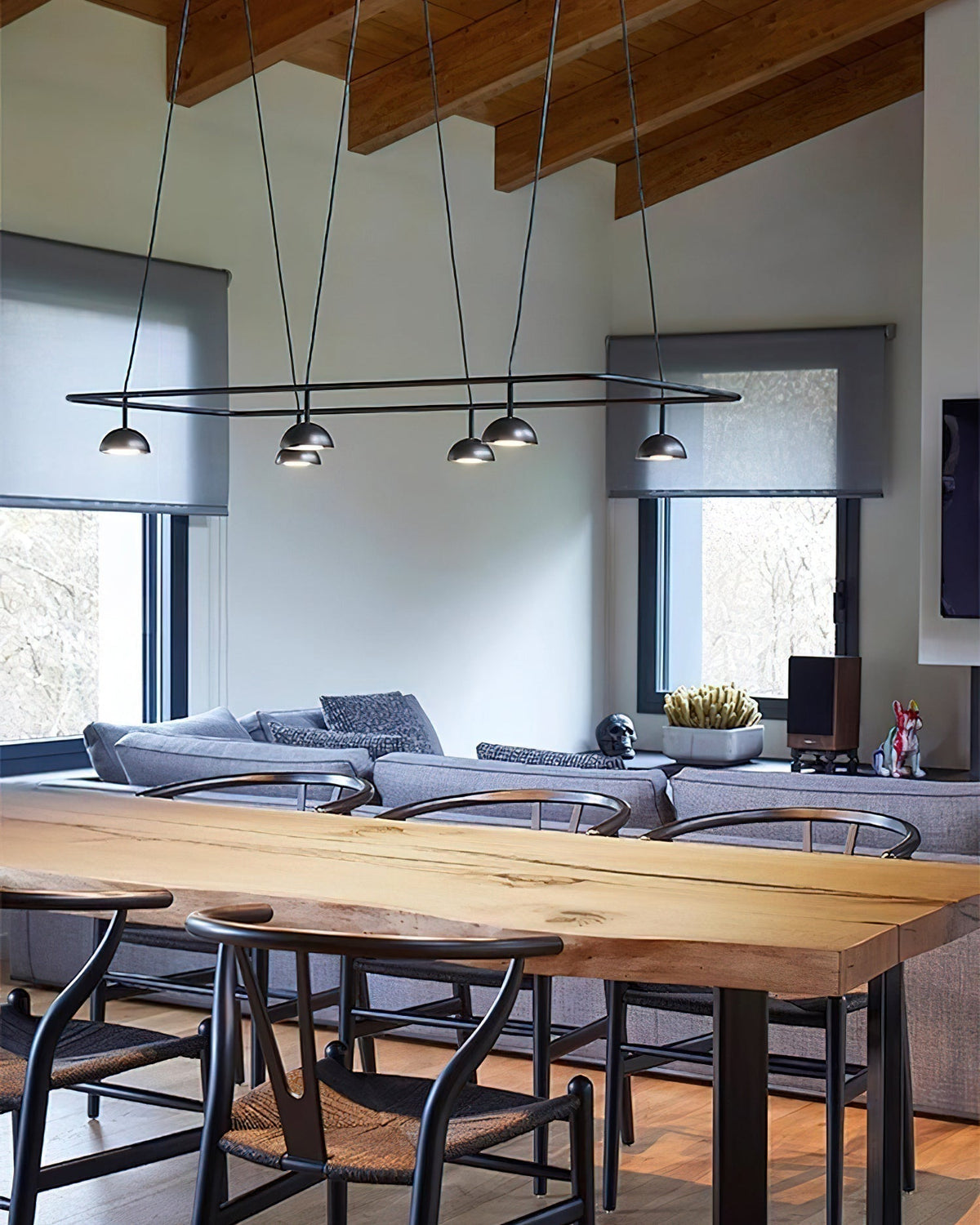 Noraora Chandelier LED Sleek