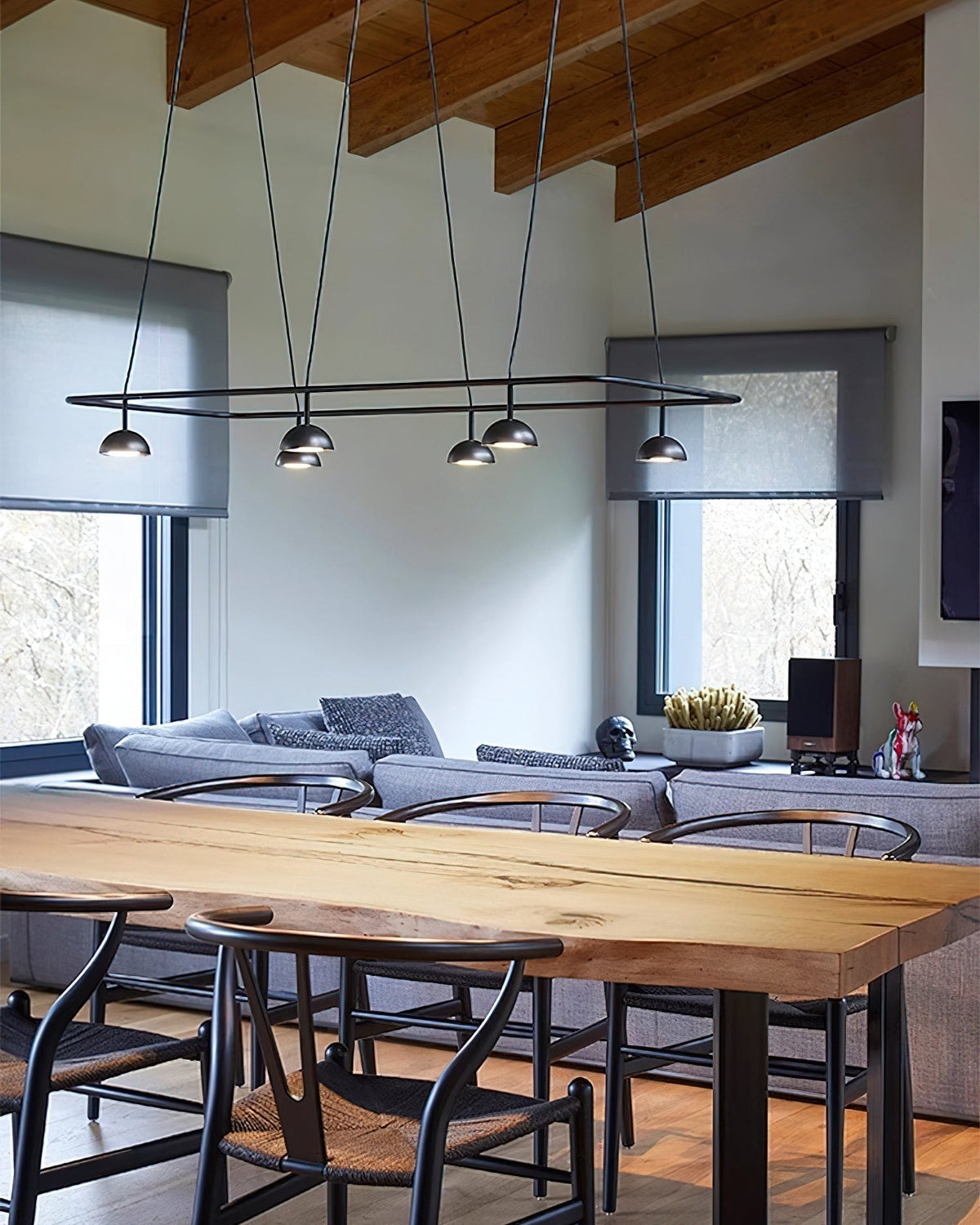 Noraora Chandelier LED Sleek