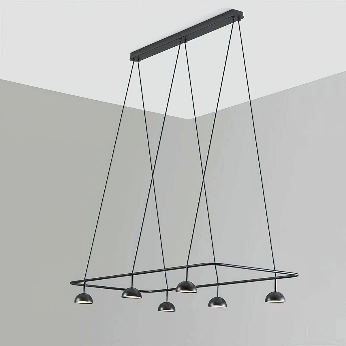 Noraora Chandelier LED Sleek