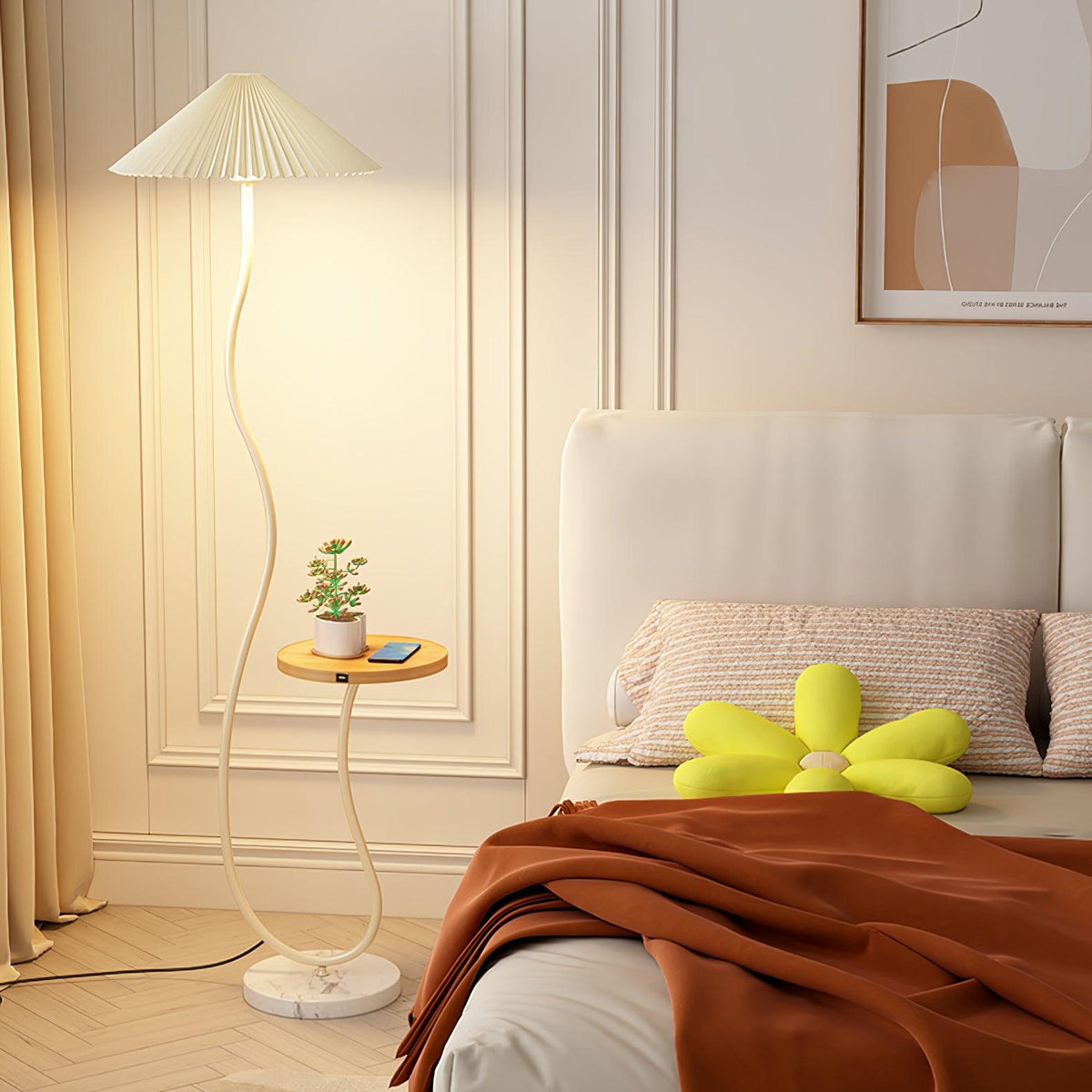 Ghel Minimalist Wood Floor Lamp