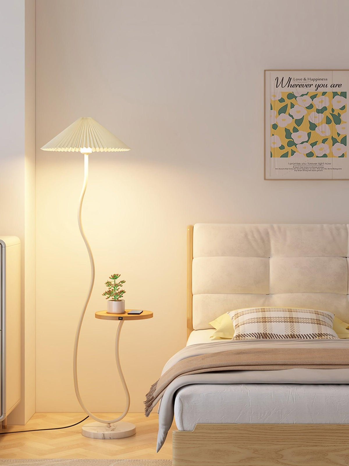 Ghel Minimalist Wood Floor Lamp