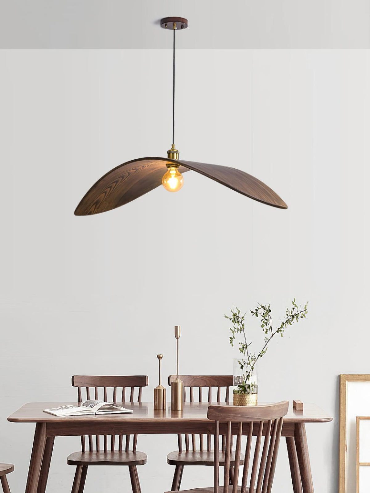 Palten Nordic Art Wooden Pendant Lamp