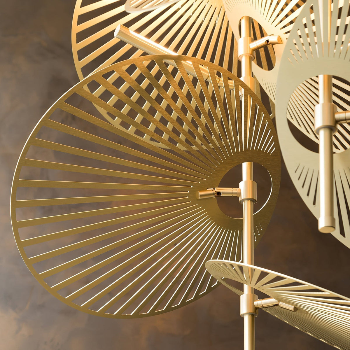 Odoraris  Luxury  Leaf Chandelier
