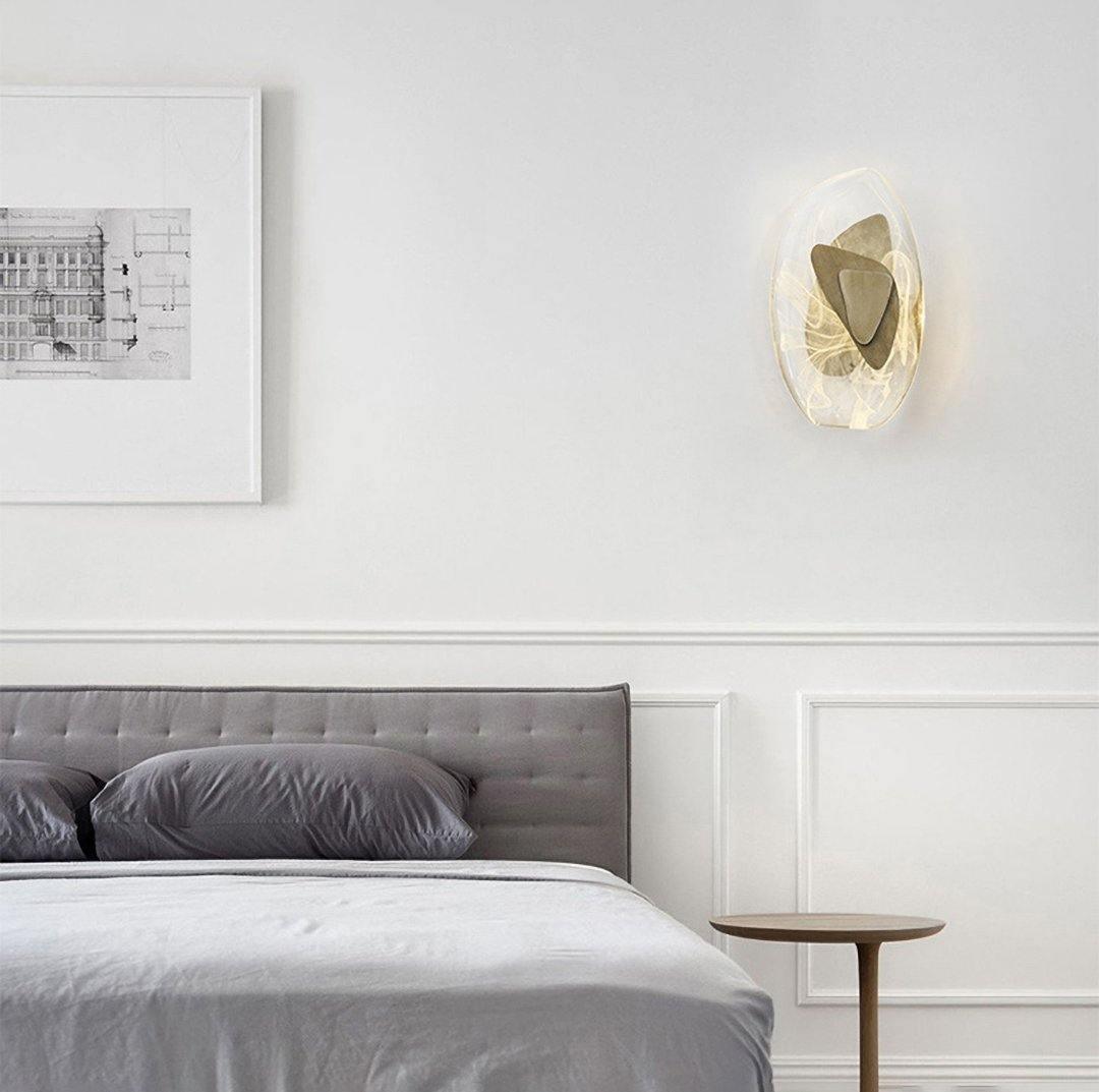 Gana Premium Nordic Art Glass Wall Lamp