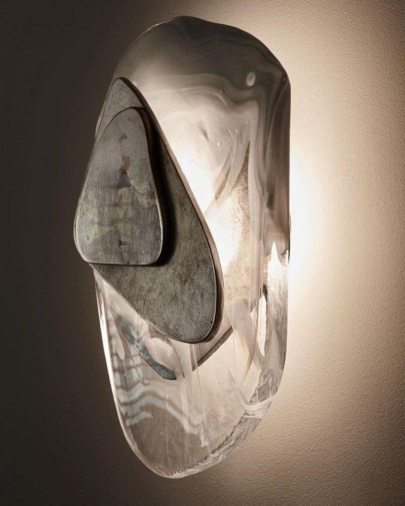 Gana Premium Nordic Art Glass Wall Lamp