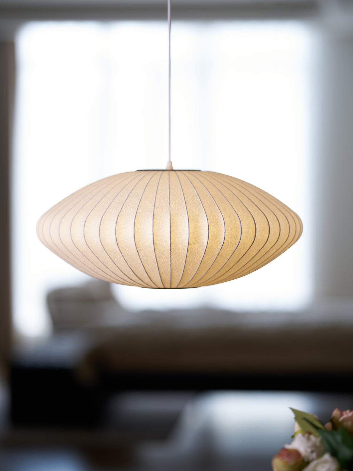 Nebula Bubble Mulberry Silk Pendant Lamp