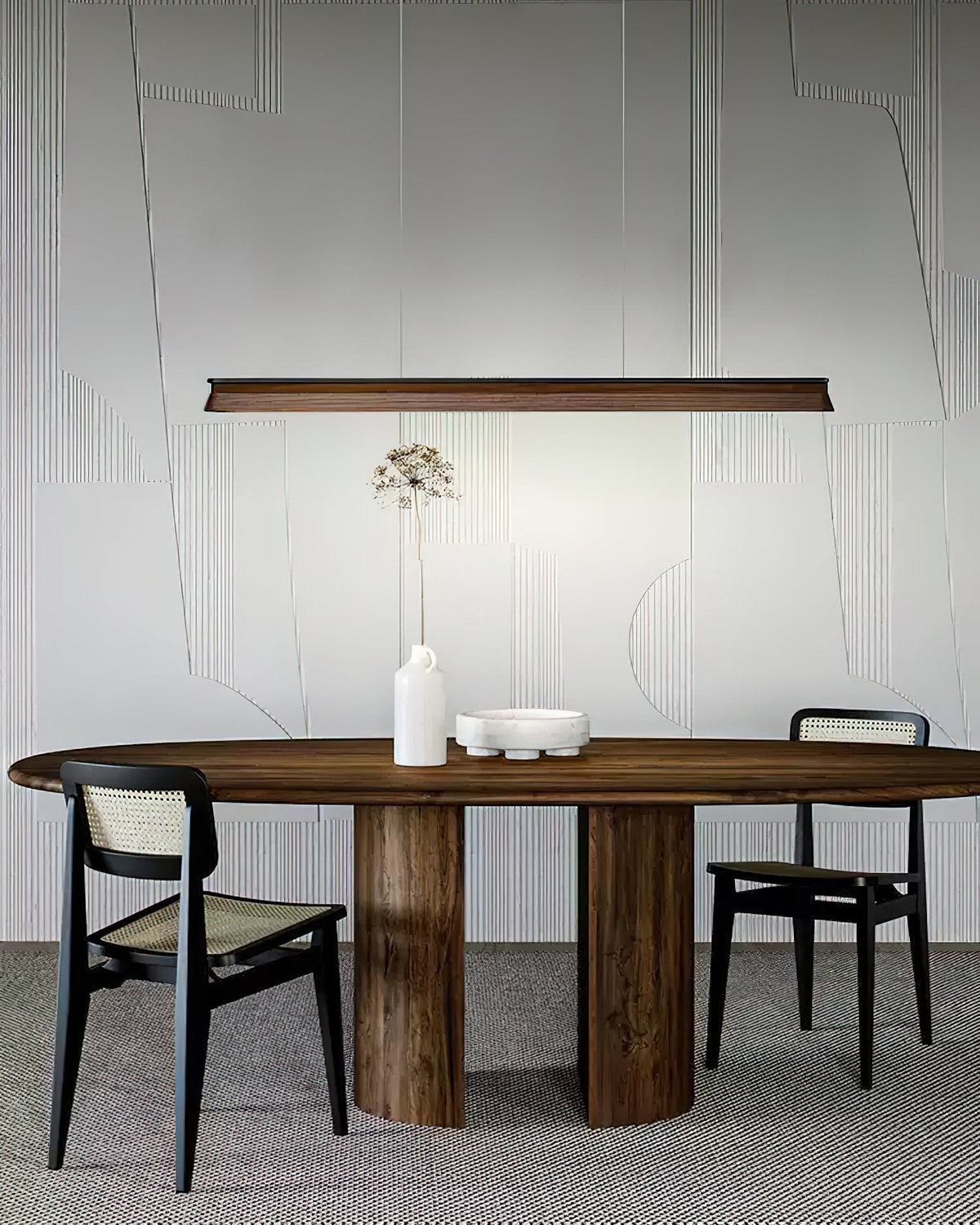 Aldeette Pendant Lamp Wooden Beam Minimalist